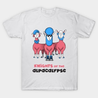 Knights of the alpacalypse T-Shirt